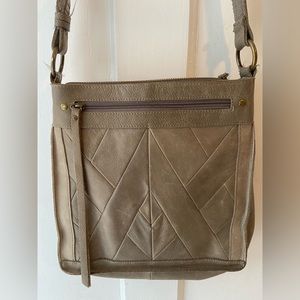 Lucky Brand leather crossbody purse
